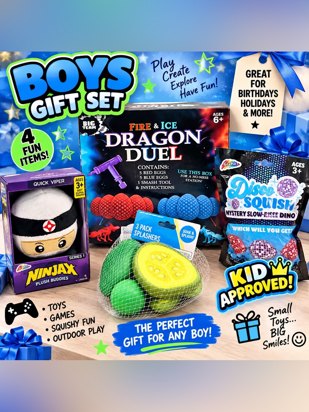 Boys Gift Set – 4 items